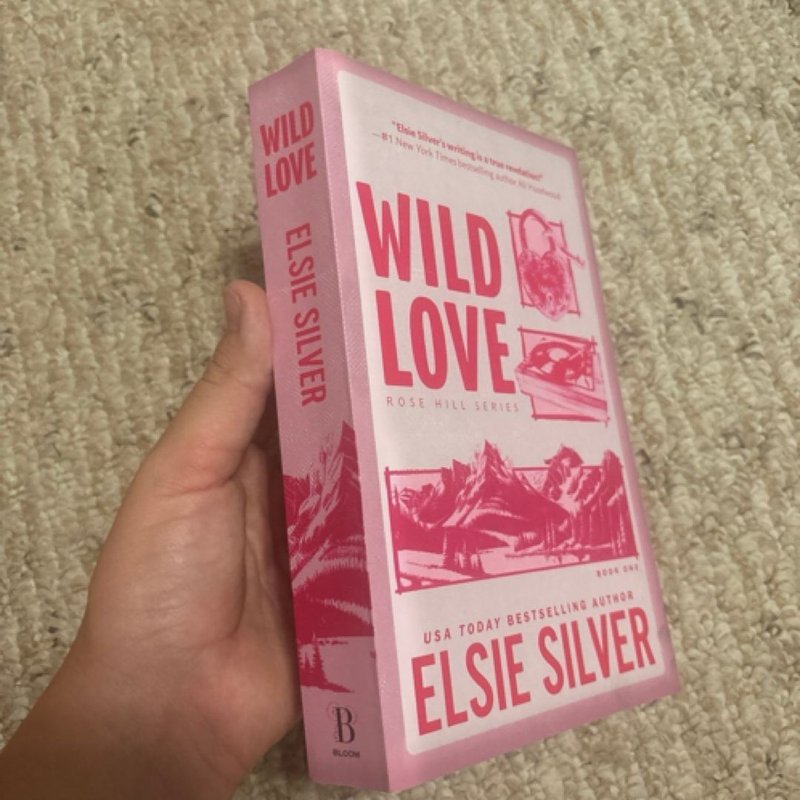 Wild Love first print Mountain spine by elsie silver ,