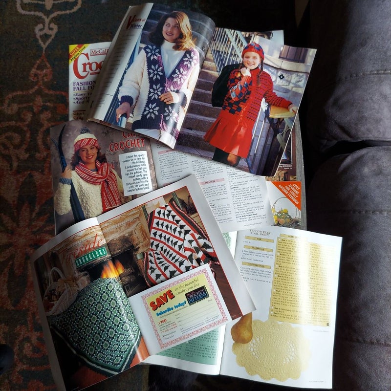 McCall's Crochet magazines