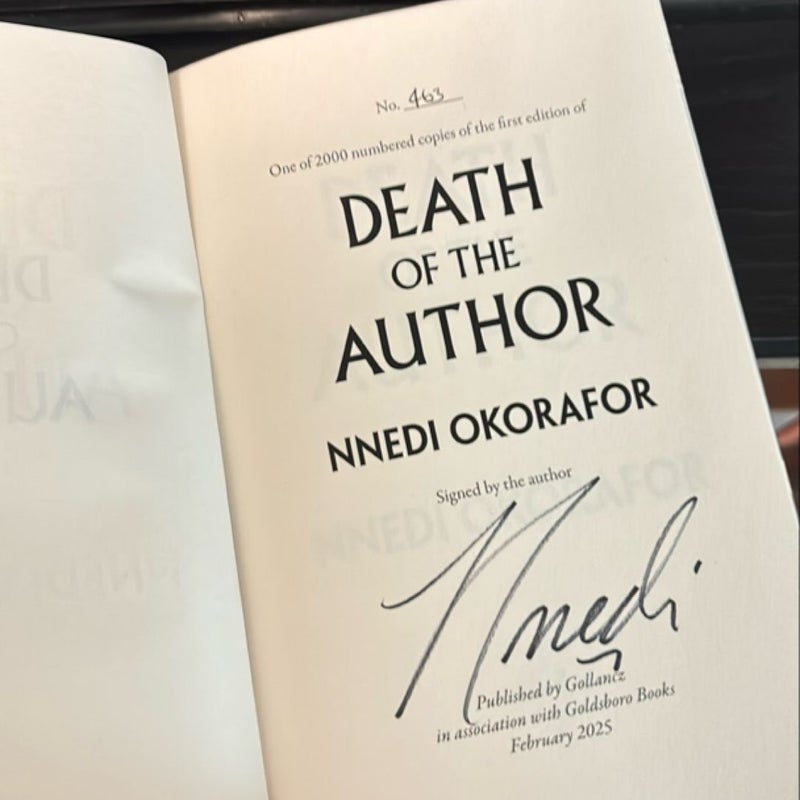 Death of the Author (Deluxe Limited Edition)