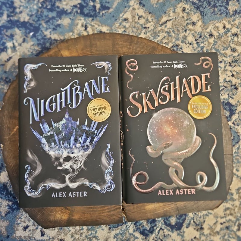 Nightbane & Skyshade B&N hidden covers editions