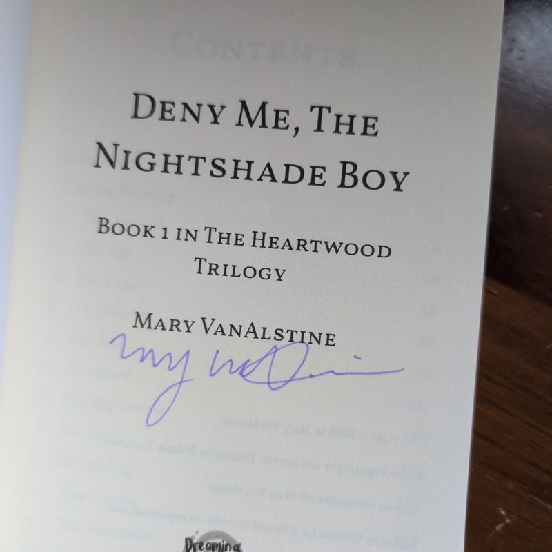 Deny Me, the Nightshade Boy