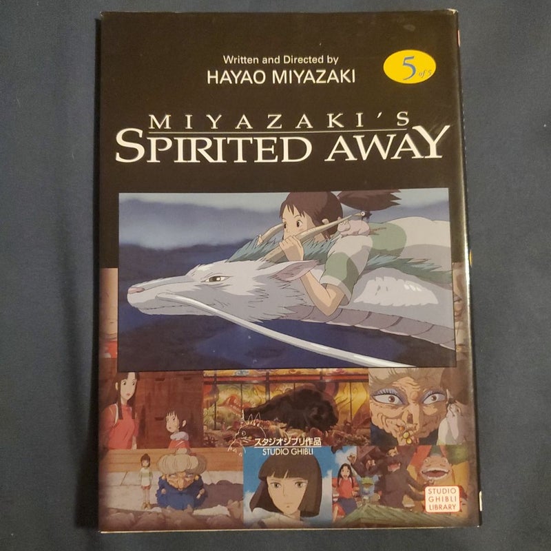 Spirited Away Film Comic, Vol. 1,4,5