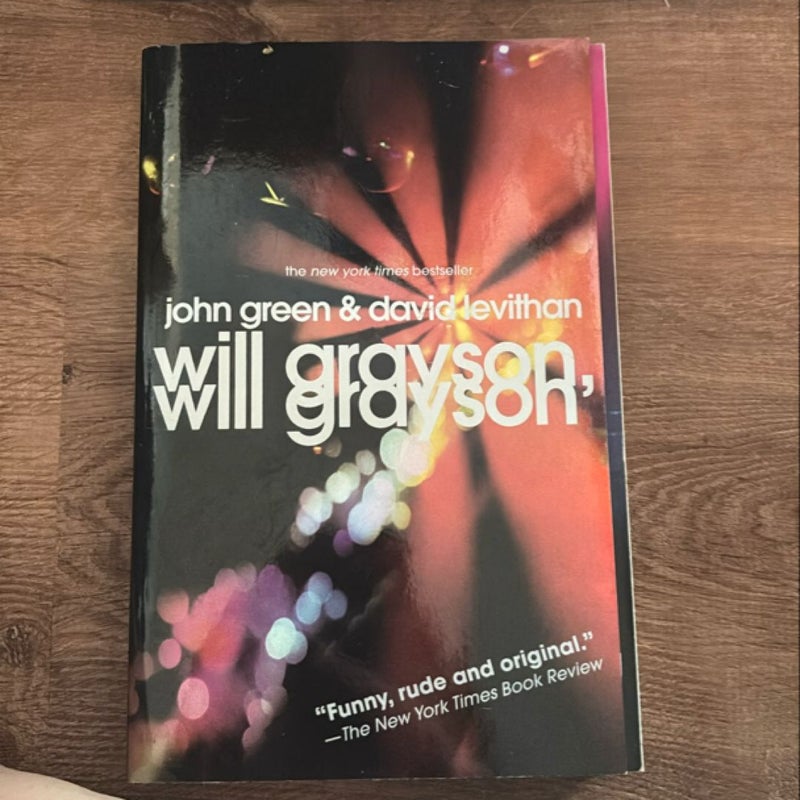 Will Grayson, Will Grayson