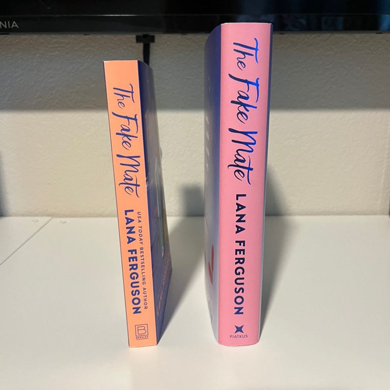 The Fake Mate Signed special edition and Signed Fairyloot edition combo