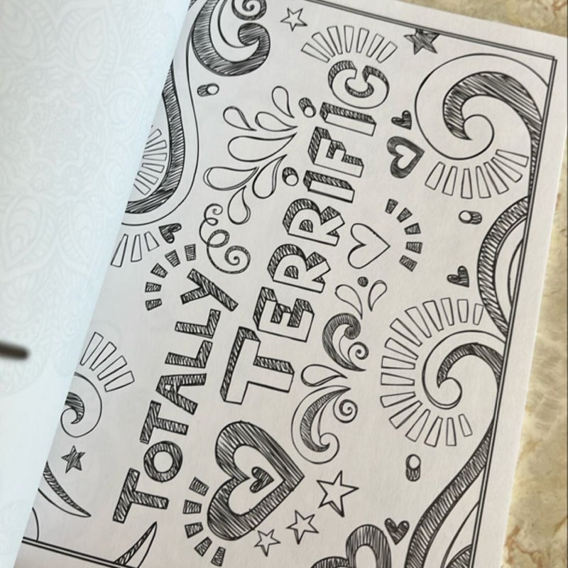 Bundle of 3 adult coloring books