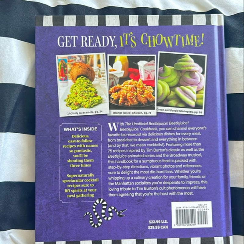 The Unofficial Beetlejuice! Beetlejuice! Beetlejuice! Cookbook