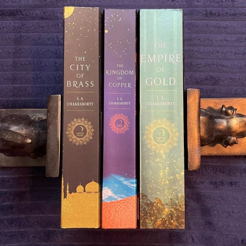 Daevabad Trilogy (City of Brass, Kingdom of Copper, Empire of Gold) by SA Chakraborty