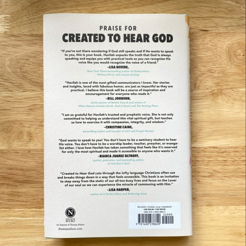 Created To Hear God