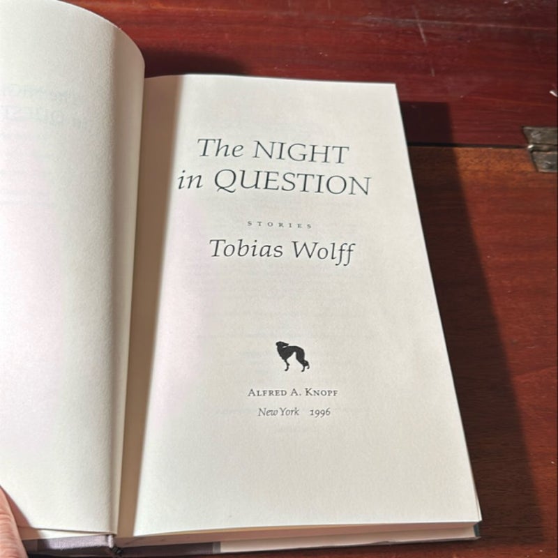 The Night in Question ( 1996 1st Ed)