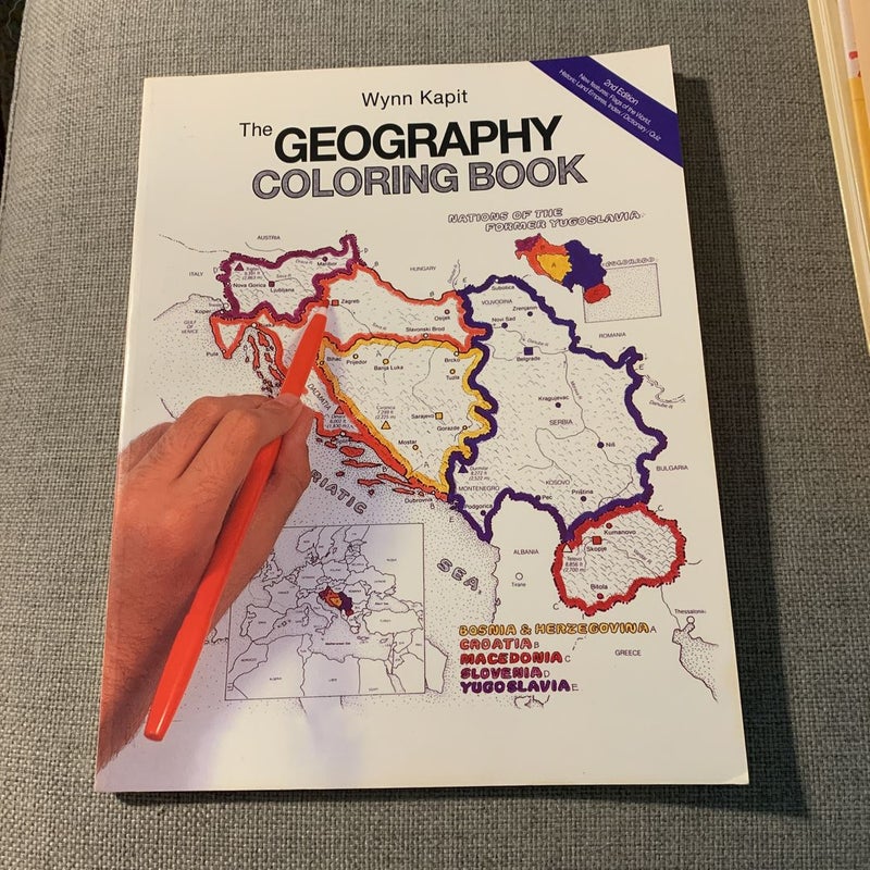 Geography Coloring Book