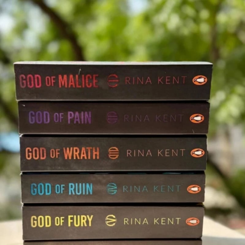 Rina Kent 6 Book Set | Legacy of Gods Series Paperback | English by ...