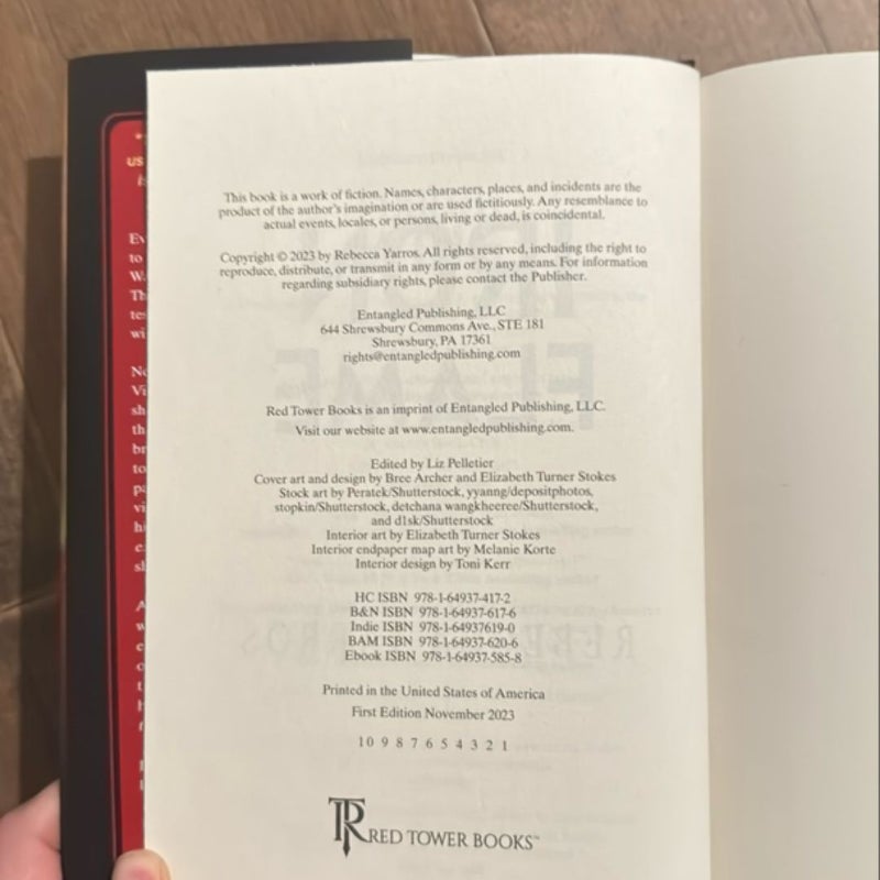 Iron Flame (First Edition) 