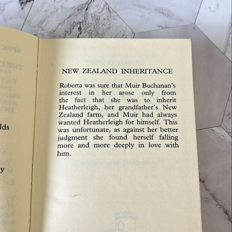 New Zealand Inheritance