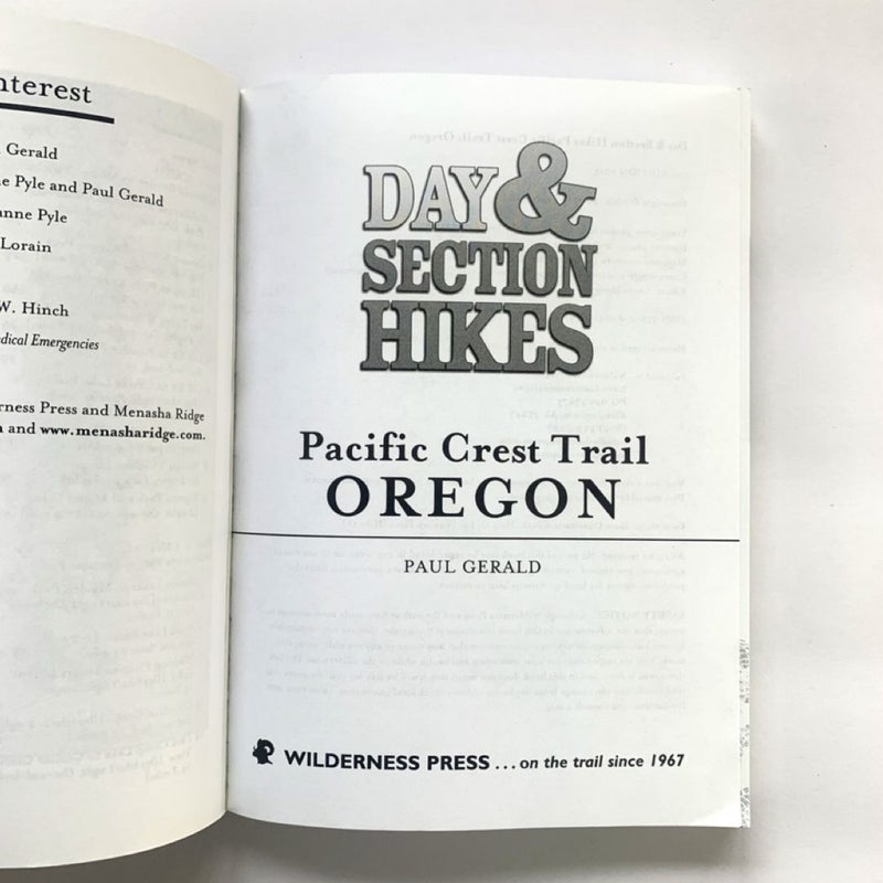 Oregon Pacific North West Hike And History Book Bundle(Lot Of 3)