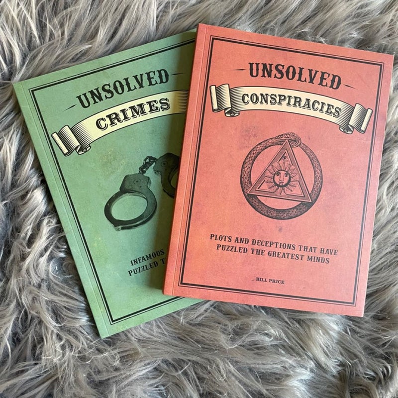 Unsolved Conspiracies and Unsolved Crimes