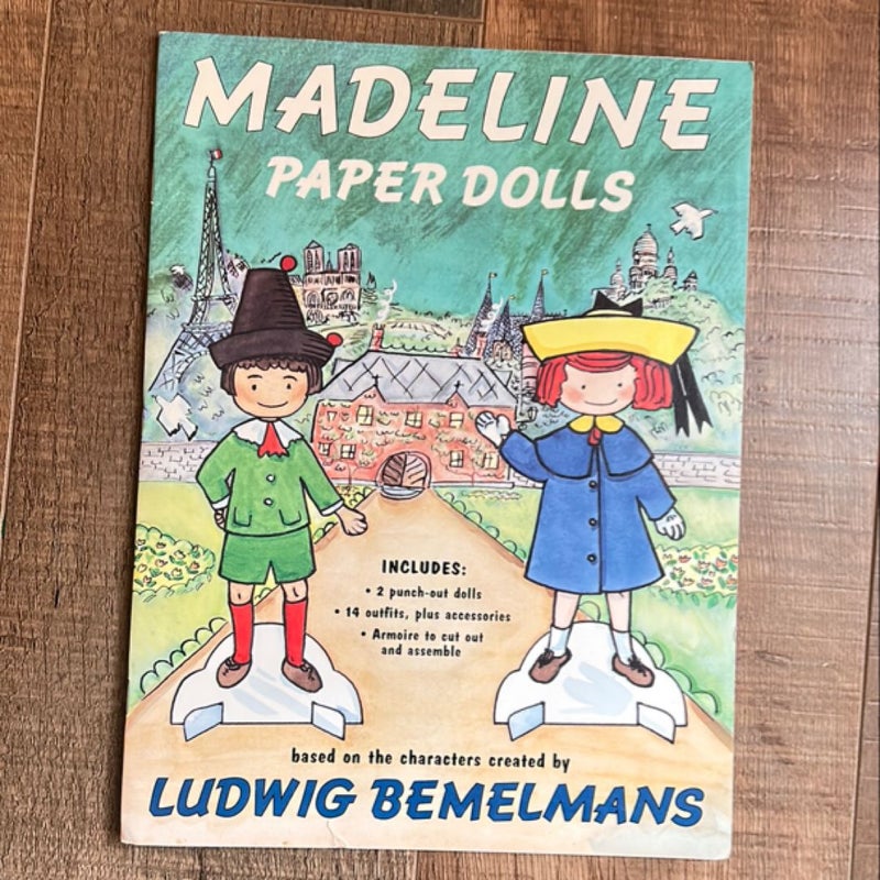 Madeline Paper Dolls