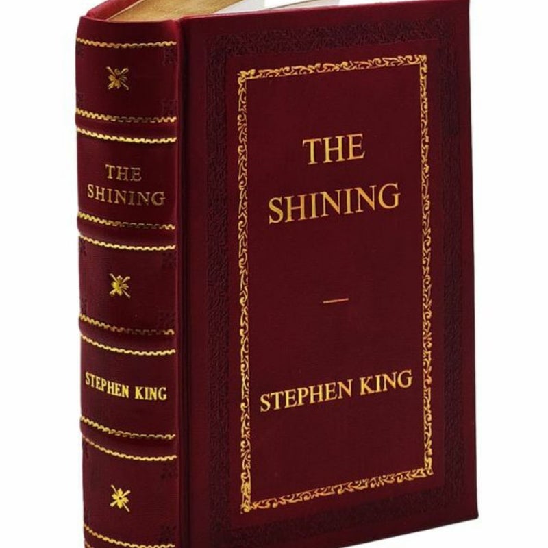 The Shining by Stephen King Leather-Bound