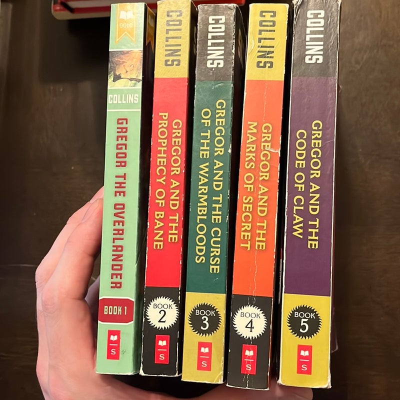 Gregor the Overlander 1-5