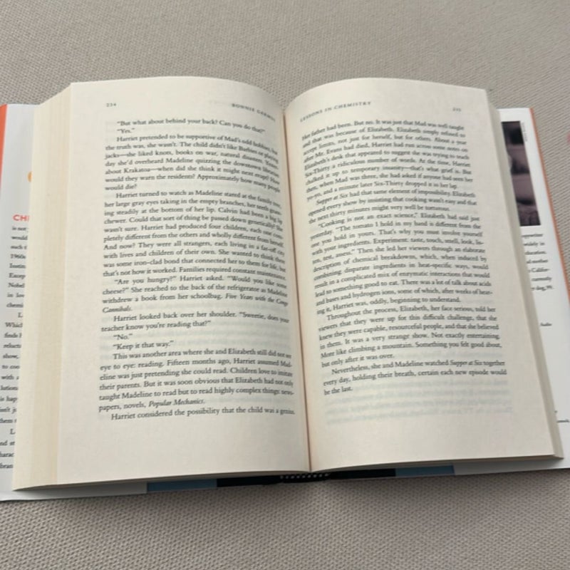 New: Lessons in Chemistry by Bonnie Garmus