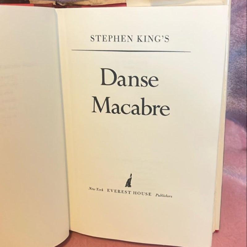 Danse Macabre - (Hardcover, 1st Edition, 1981)