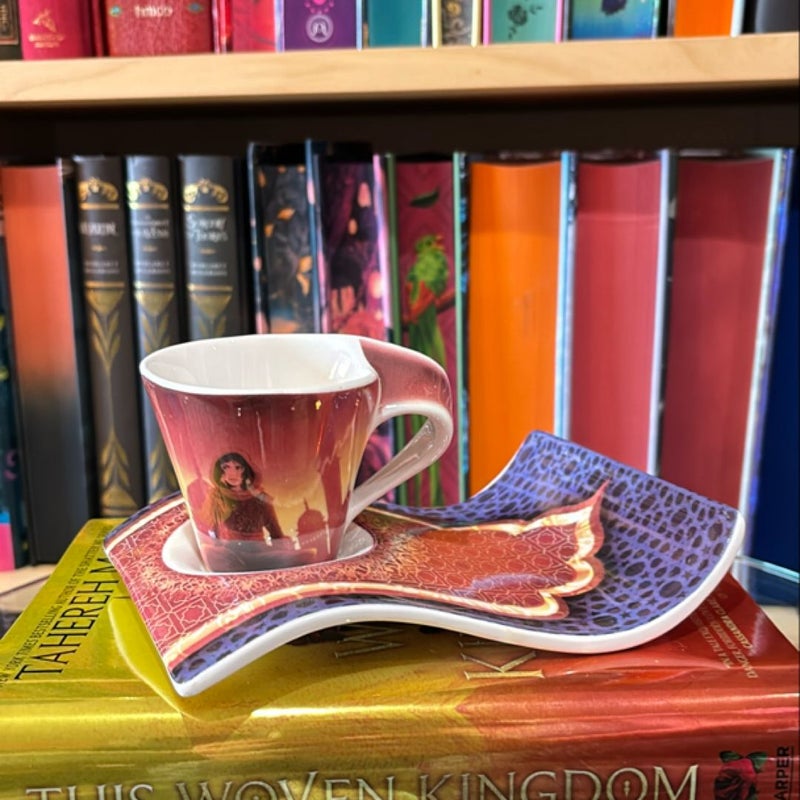 City of Brass Litjoy Crate Teacup with Saucer