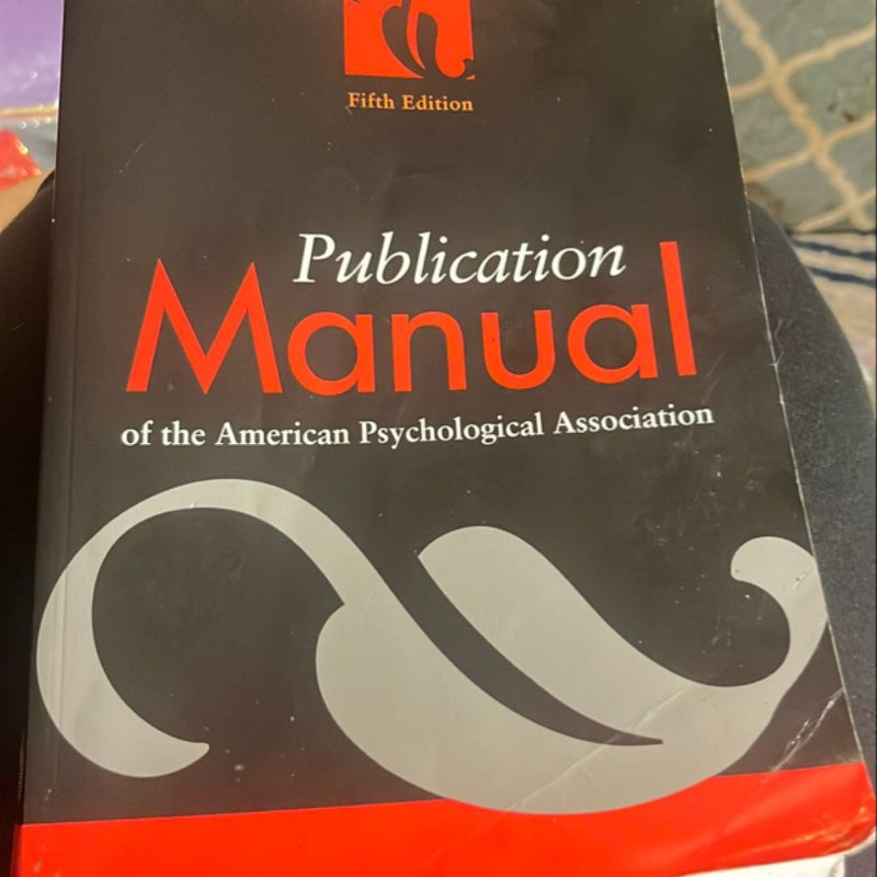 Publication Manual of the American Psychological Association