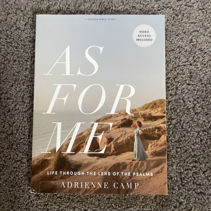 As for Me - Bible Study Book with Video Access