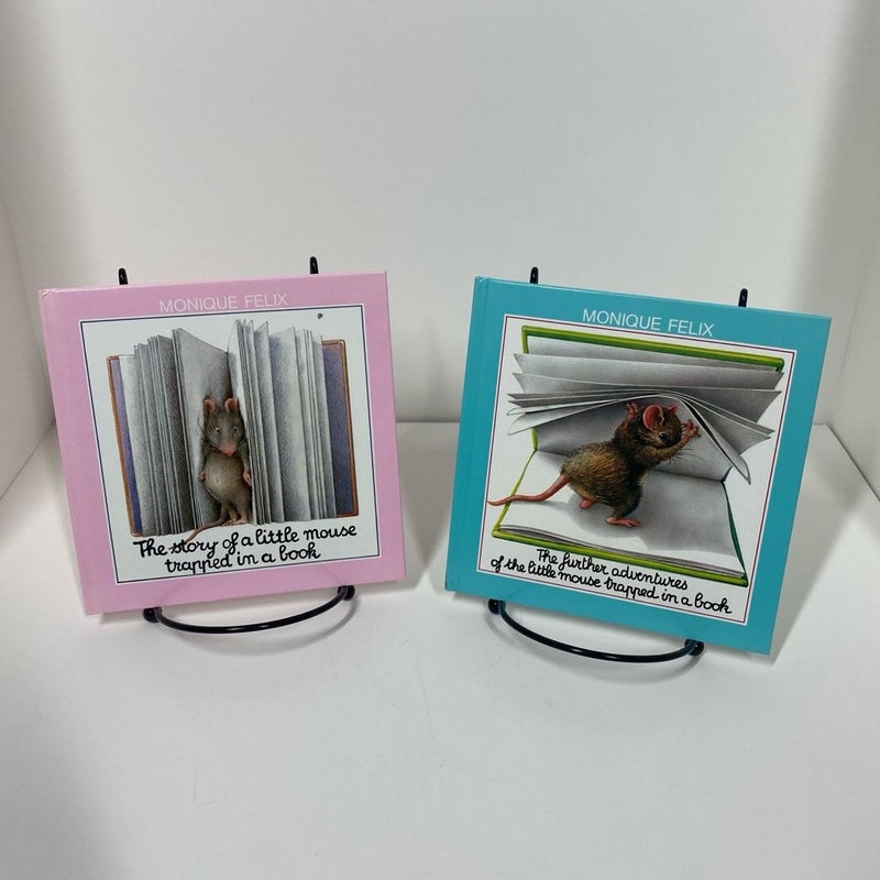 The Story of a Mouse Trapped in a Book (1980) & The Further Adventures of a Mouse Trapped In a Book (1983)