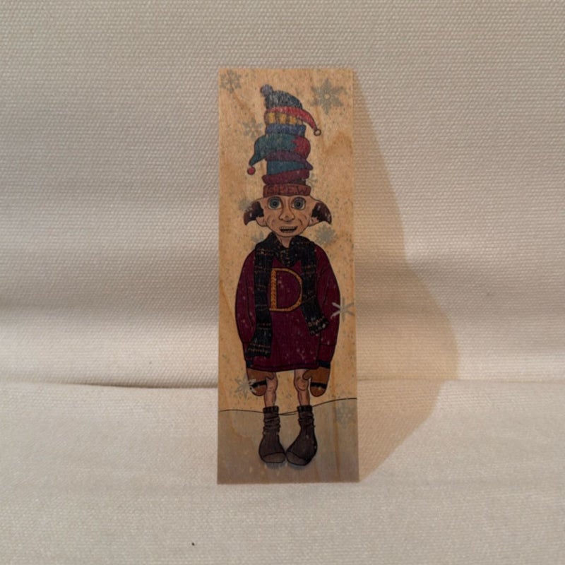 Dobby harry potter wooden bookmark