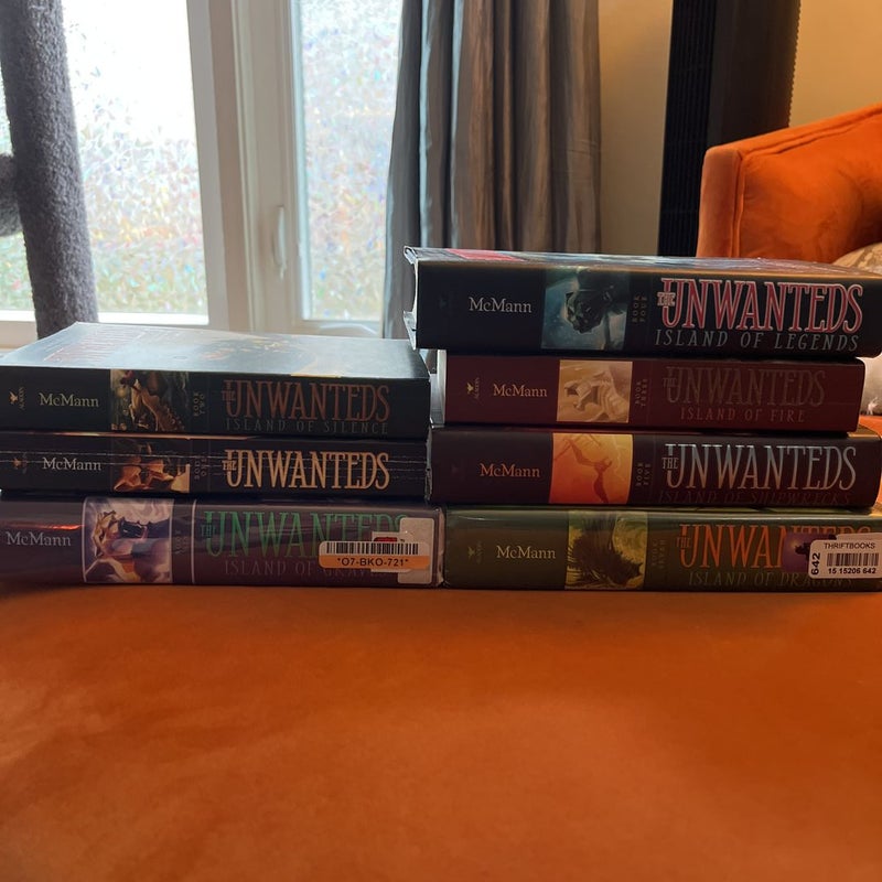 The Unwanteds books 1-7 COMPLETE SET