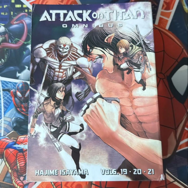 Attack on Titan Omnibus 7 (Vol. 19-21)