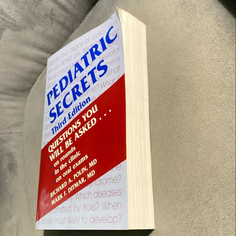 Pediatric Secrets