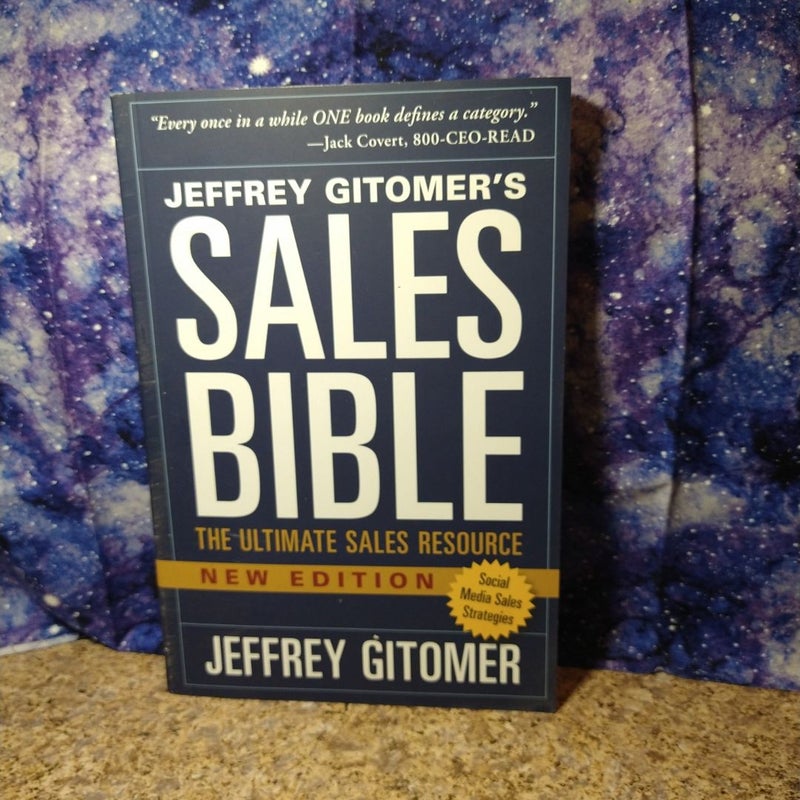 The Sales Bible, New Edition