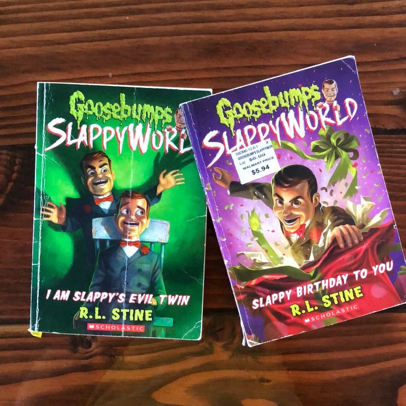 Slappy Birthday to You and I am Slappy’s Evil Twin Book Set