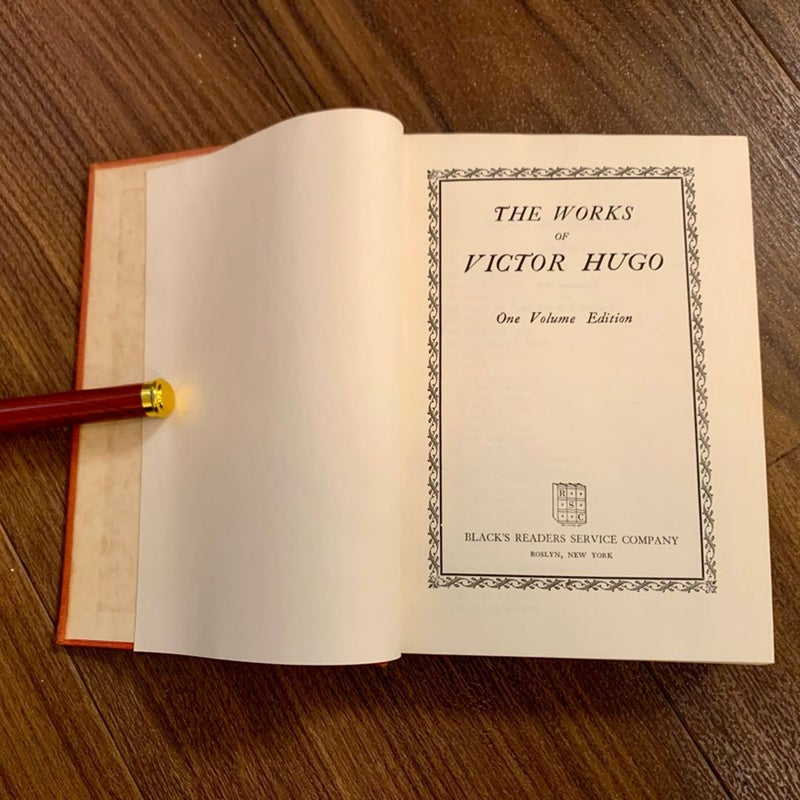 The Works of Victor Hugo, One Volume Edition 