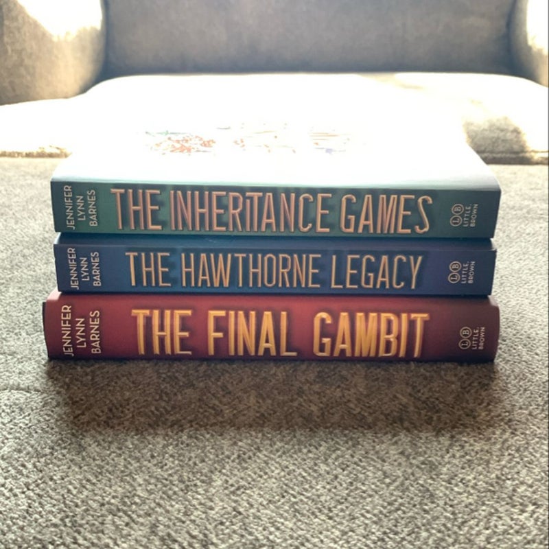 The Inheritance Games, The Hawthorne Legacy, and The Final Gambit