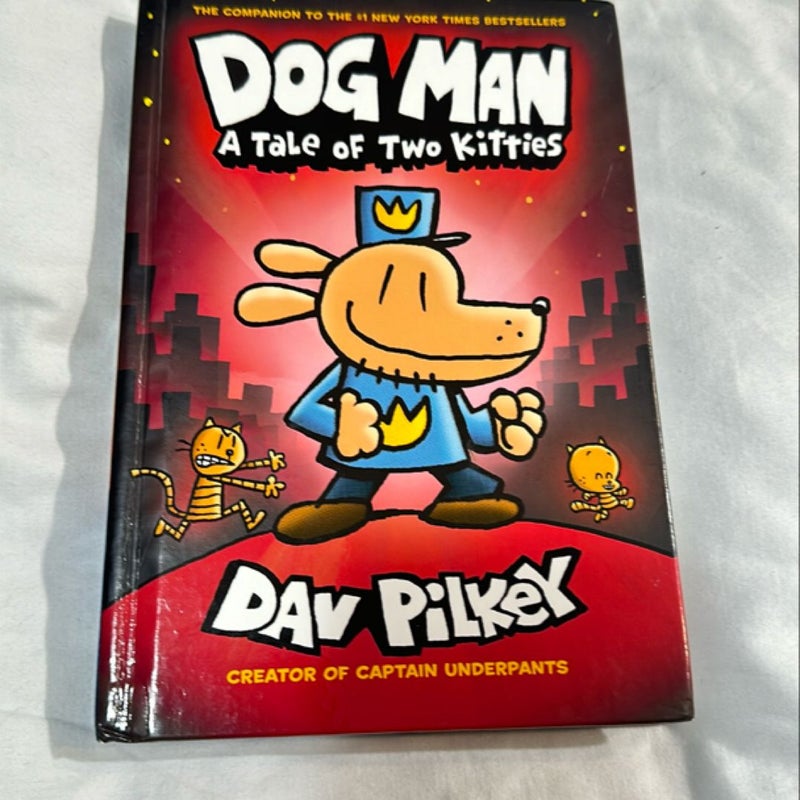 NEW! Dog Man. A Tale of Two Kitties