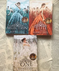 The Selection series book #1, #2, #3