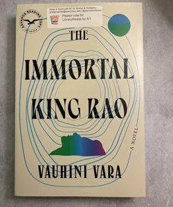 The Immortal King Rao ARC