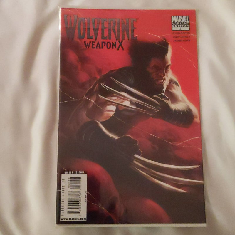 Wolverine Weapon X Marvel Variant Edition 2