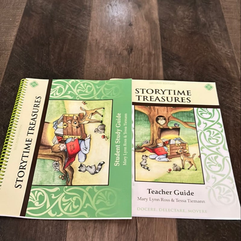 Story time Treasures Teacher’s Guide and student study guide 