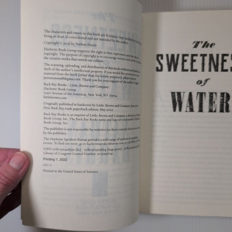 The Sweetness of Water (Oprah's Book Club)