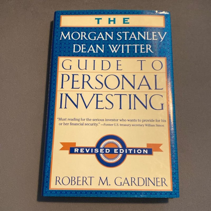 The Dean Witter Guide to Personal Investing
