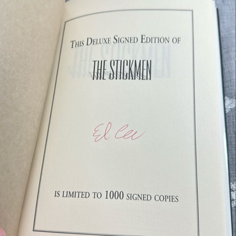 (Signed, Limited to 1000) The Stickmen