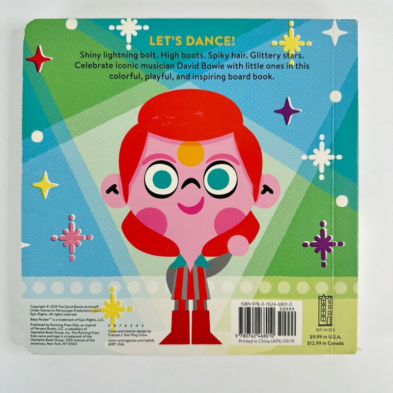 Baby Rocker, Baby Bowie-A Book about Adjectives