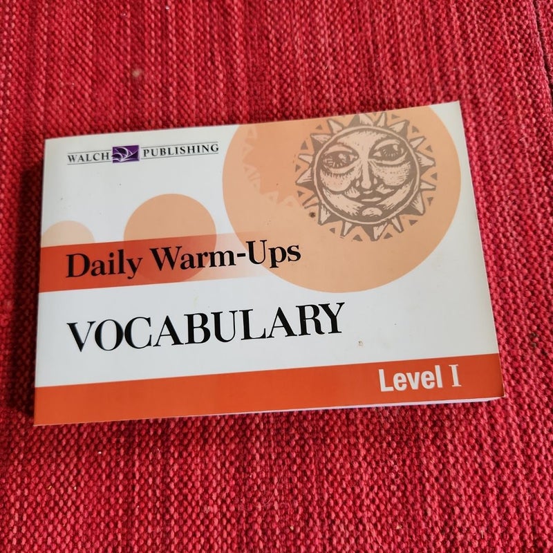Daily Warm-Ups for Vocabulary Level I
