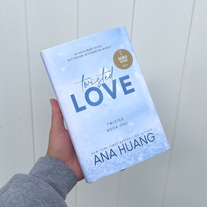 Twisted Love by Ana Huang Signed by Ana Huang, Hardcover