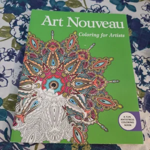 Art Nouveau: Coloring for Artists