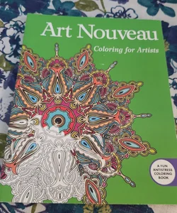 Art Nouveau: Coloring for Artists