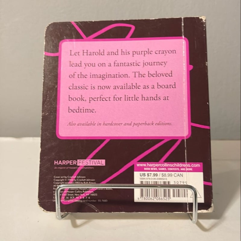 Harold and the Purple Crayon Board Book